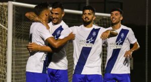 Darle una alegría a su gente, el reto del Recre en el inicio liguero en Los Palacios ante el Utrera. / Foto: Pablo Sayago / @recreoficial.