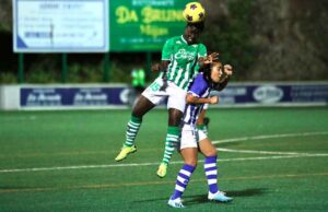 El Sporting supo aguantar el empuje y acoso de las béticas en el segundo tiempo y se clasificó para la final en los penaltis. / Foto: @RealBetisFem.