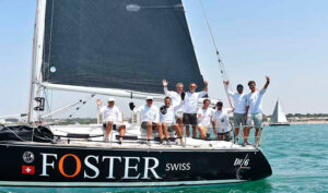 El 'DE 6-Foster Swiss' de Nacho Zalvide demostró su calidad uniendo su triunfo en la Semana Náutica de El Puerto al anterior en la Regata Juan de la Cosa.