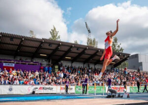 Héctor Santos, saltador de longitud, estará en Munich en el Campeonato de Europa.