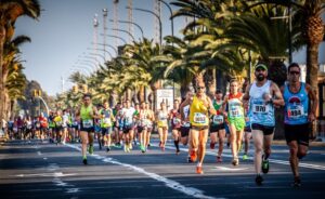 Alrededor de 1.000 corredores se esperan en la tercera edición de la 10K Huelva 'Puerta del Descubrimiento'. / Foto: Óscar García / www.10khuelva.es.