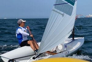 Brillante y solvente se mostró Ignacio Toronjo para imponerse en la Copa de Andalucía de Europa de vela.