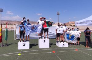 El Asirio firmó un pleno en el podio en arco recurvo en el XXI Campeonato de Andalucía de Clubes por Equipos de Tiro con Arco.