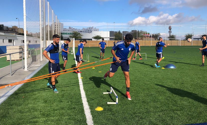 El Recre ha preparado de manera concienzuda el duelo de este domingo ante el Ciudad de Lucena. / Foto: @recreoficial.