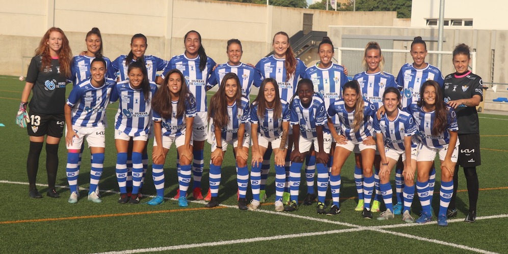 El Sporting de Huelva ya está preparado para el inicio de la Liga, este domingo en La Orden ante el Villarreal. / Foto: @sportinghuelva.