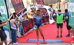 Ana Belén Maruny ganó la prueba femenina en la modalidad Olímpica.