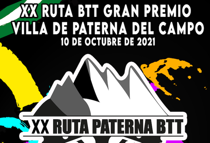 Cartel de la XX Ruta Ciclista BTT Gran Premio 'Villa de Paterna' de este domingo.