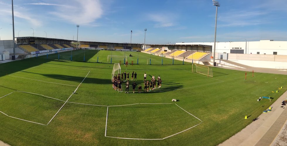 El San Roque prepara de manera concienzuda su partido de este sábado ante la UD Montijo. / Foto: @SanRoqueLepe.