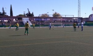 No mereció perder el filial del Recre en su visita a Montilla. / Foto: @MontillaCF.