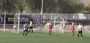 La Palma tuvo ocasiones para haber logrado al menos el empate en Sevilla. / Foto: Captura imagen RFAF TV.