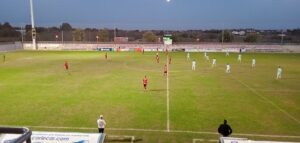 Nuevo traspié del Cartaya que después de perder este sábado entra en zona de descenso. / Foto: @AD_Cartaya.