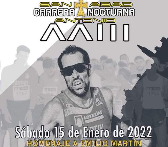 Todo a punto en Trigueros para la celebración de la XXIII Carrera Nocturna de San Antonio Abad tras el parón obligado en 2021.