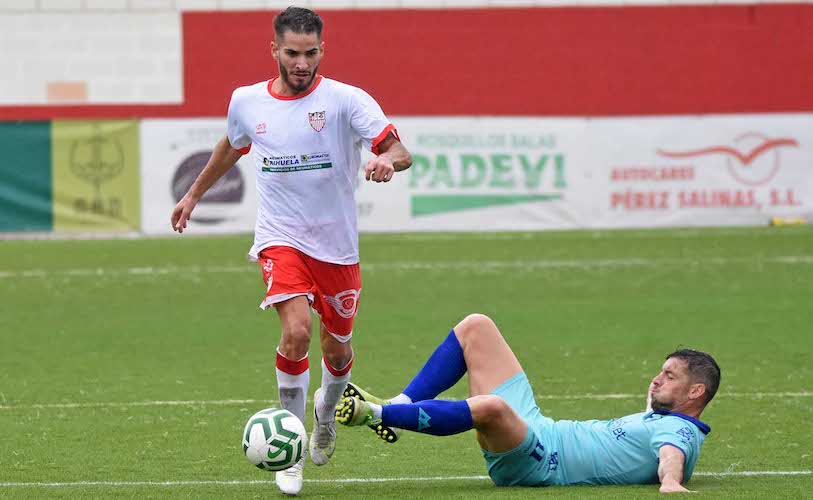 Juan Becken es duda en La Palma para el partido de este sábado en casa ante el Arcos. / Foto: David Limón.