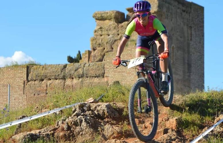 María Isabel Felipe, reciente vencedora de la XI Maratón de Cala, penúltima cita de las Huelva Series XCM.