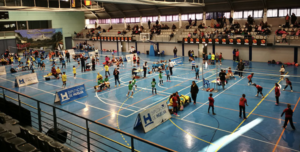 La gran fiesta del voley provincial se traslada ahora a San Juan del Puerto.