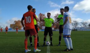 Prolegómenos del Arcos-Atlético Onubense, que acabó con goleada al filial del Recre. / Foto: @arcoscf.