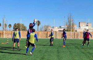 El Recre prepara desde el domingo el partido de este miércoles ante el Córdoba B. / Foto: @recreoficial.