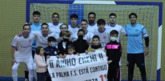 El Smurfit Kappa tras ganar el sábado al Futsal Prado cerró la primera fase de la Liga con 32 puntos. / Foto: @LaPalmaFS.
