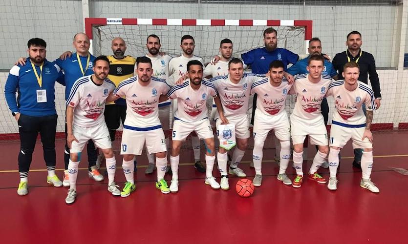 Gran triunfo del CD Sordos Huelva ante el Woluwe SSB belga en el inicio del Campeonato de Europa de Clubes de Fútbol Sala.