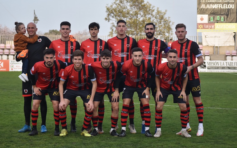 Trabajado empate del Cartaya ante el Cabecense en un partido que incluso pudo ganar. / Foto: @AD_Cartaya.