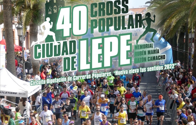 Habrá trofeos y medallas para los primeros clasificados en cada categoría en el Cross Popular 'Ciudad de Lepe'-XV Memorial 'Rubén María Gatón Camacho'.