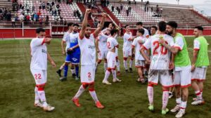 La Palma, con la moral a tope tras ganar el domingo pasado al Montilla. / Foto: David Limón.