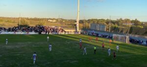 Tanto Recre como Cartaya tienen muy cerca el ascenso y la permanencia, respectivamente. / Foto: G. M. M.