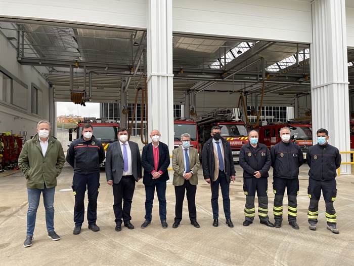 visita Parque de Bomberos de Dos Hermanas