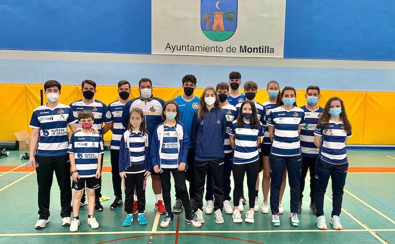 Once medallas lograron los representantes onubenses en el Campeonato de Andalucía Absoluto y Sub 11 disputado en Montilla (Córdoba).