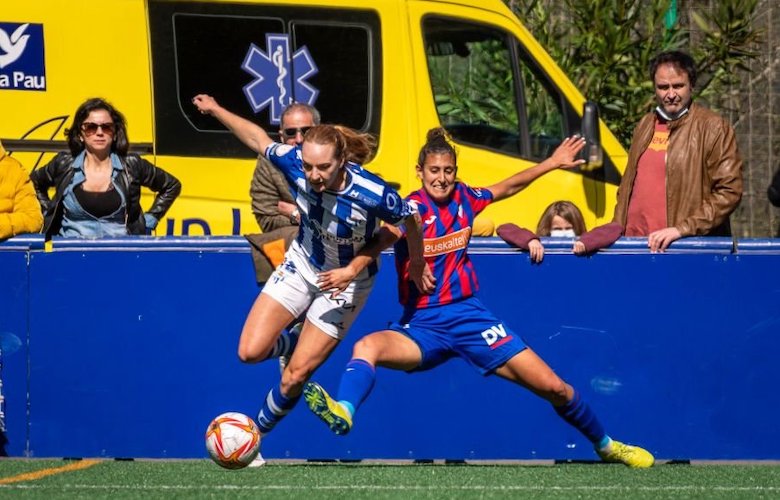 El Sporting acude a su cita copera de este jueves ante el Madrid CFF con la moral a tope tras ganar en Éibar el sábado pasado. / Foto: www.lfp.es.