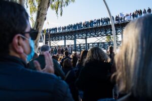 manifestación infraestructuras para Huelva