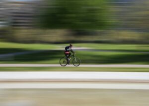 marcha en bicicleta