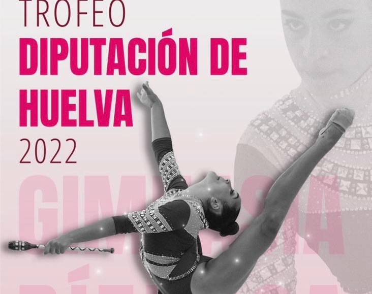 Cartel del XXXIV Trofeo Diputación de gimnasia rítmica.