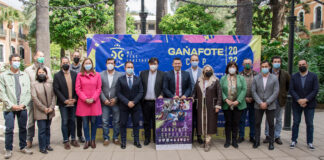 Un momento de la presentación de la V Gañafote Cup 2022 en la Casa Colón de Huelva, y que se celebrará en la provincia entre el 8 y 10 de abril.
