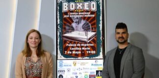 Un momento de la presentación del Trofeo de Boxeo Homenaje José Domínguez Romero.
