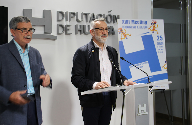 Un momento de la presentación del XVII Meeting Iberoamericano de Atletismo del próximo 25 de mayo.