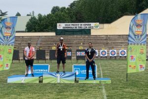 Miguel Ángel Medina, sin estar al cien por cien, fe de menos a más y logró el bronce. 