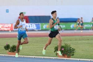 Víctor Ruiz, en los 3.000 obstáculos, logró la mínima para el Mundial de Eugene (EEUU) y el Europeo de Munich (Alemania). / Foto: @atletismoRFEA.