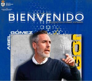 El Recre hace oficial el fichaje de Abel Gómez como nuevo técnico del equipo albiazul. / Foto: @recreoficial.