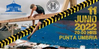 Cartel anunciador del III 'Lince Extreme Running' de Punta Umbría del próximo 11 de junio en Punta Umbría.