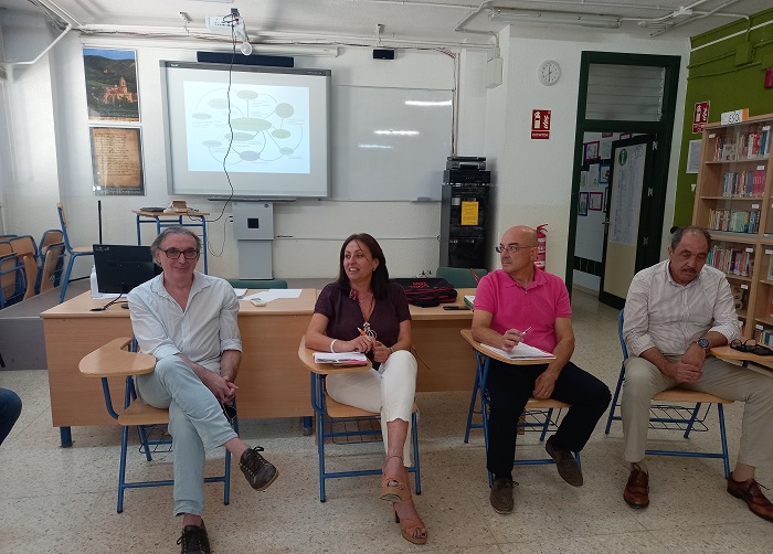 Estela Villalba ha asistido a la reunión final del grupo de trabajo en el Centro Educativo de Excelencia Deportiva (CEEDA)