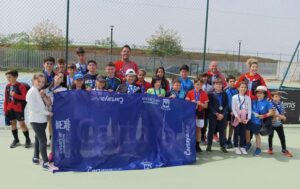 Participantes en los Encuentros Deportivos puestos en marcha por el Servicio de Deportes de la Diputación de Huelva.