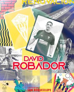 David Robador cumplirá su cuarta temporada en las filas sanroquistas. / Foto: @SanRoqueLepe.