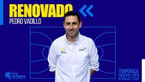 Pedro Vadillo cumplirá su octava temporada en el Ciudad de Huelva. / Foto: @CiudadDeHuelva.