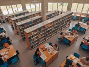 biblioteca central de la UHU