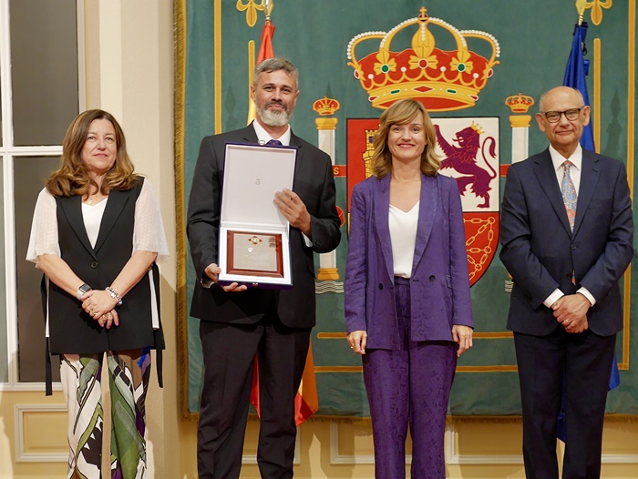 placa de honor de la Orden Civil de Alfonso X el sabio