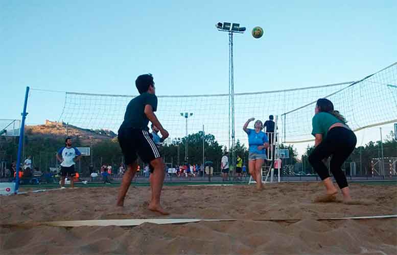 El vóley playa es una de las actividades que se podrá practicar en la nueva edición de la 'Noche Blanca del Deporte' en Aracena.