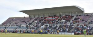 El 30 de julio el Recre hará su ya visita habitual al Luis Rodríguez Salvador para jugar con el Cartaya. / Foto: @AD_Cartaya.