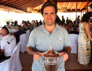 Juan Galiana, gran triunfador en el VIII Torneo benéfico de golf 'Fundación Ángel Muriel' celebrado en las instalaciones de La Monacilla.