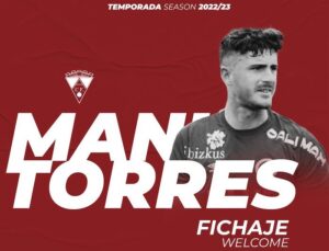 Manu Torres, fichaje de lujo para el Ayamonte 2022-23. / Foto: @ayamonte_cf.